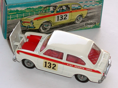 MERCURY FIAT ABARTH 1000 art.42 ミニカー MERCURY FIAT ABARTH 1000 art.42 ミニカー Mercury Fiat Abarth